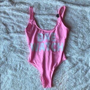 Bae Watch One Piece Swimsuit